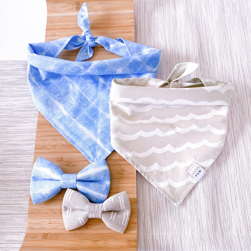 Sandcastle Waves Dog Bandana