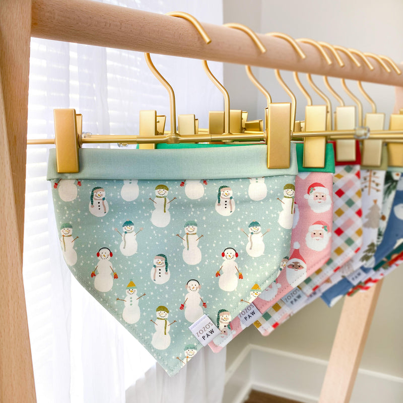 Frosty Friends Dog Bandana