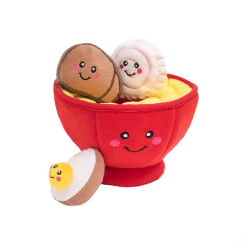 Ramen Bowl Dog Toy