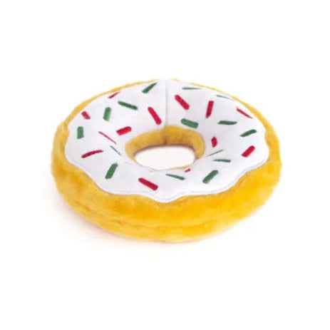Holiday Donut Dog Toy
