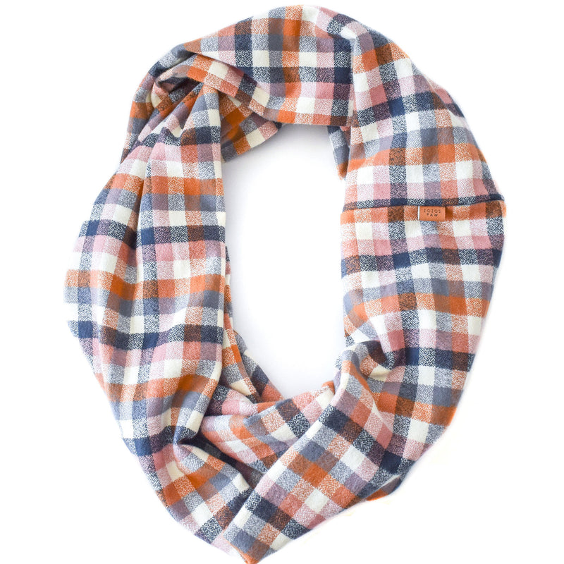 THE AUTUMN - Flannel Infinity Scarf