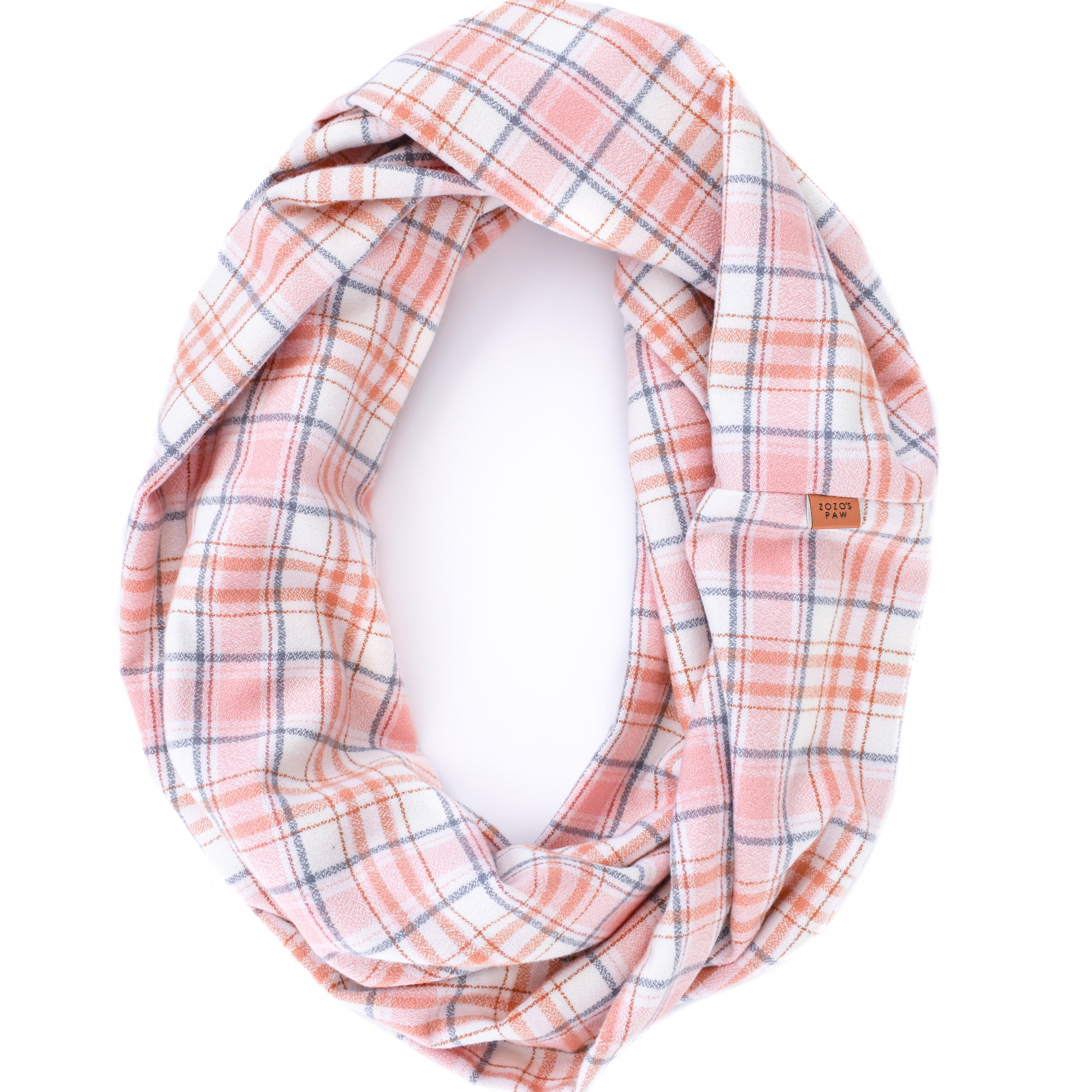 THE SHILOH - Flannel Infinity Scarf