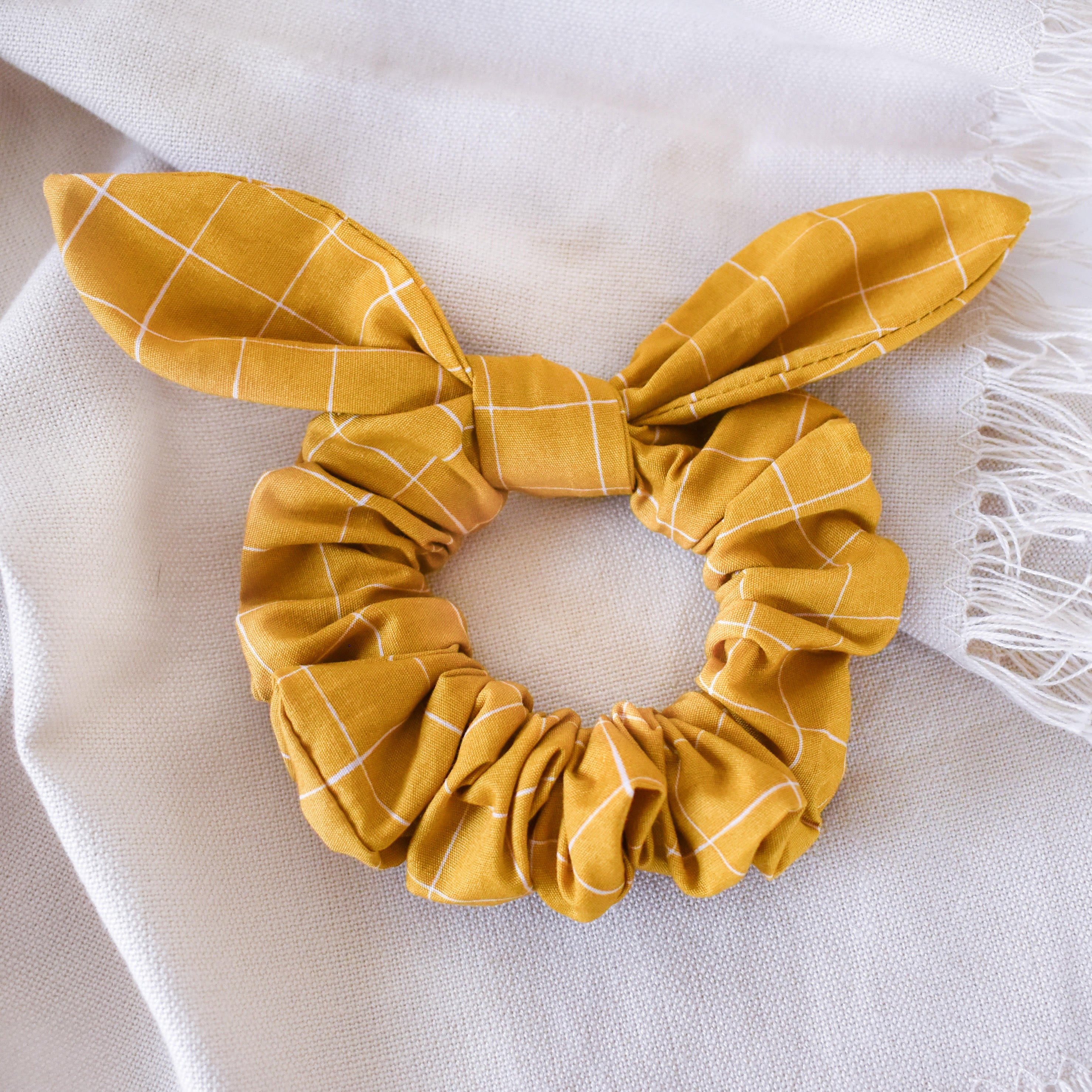 Mustard Been Love Scrunchie