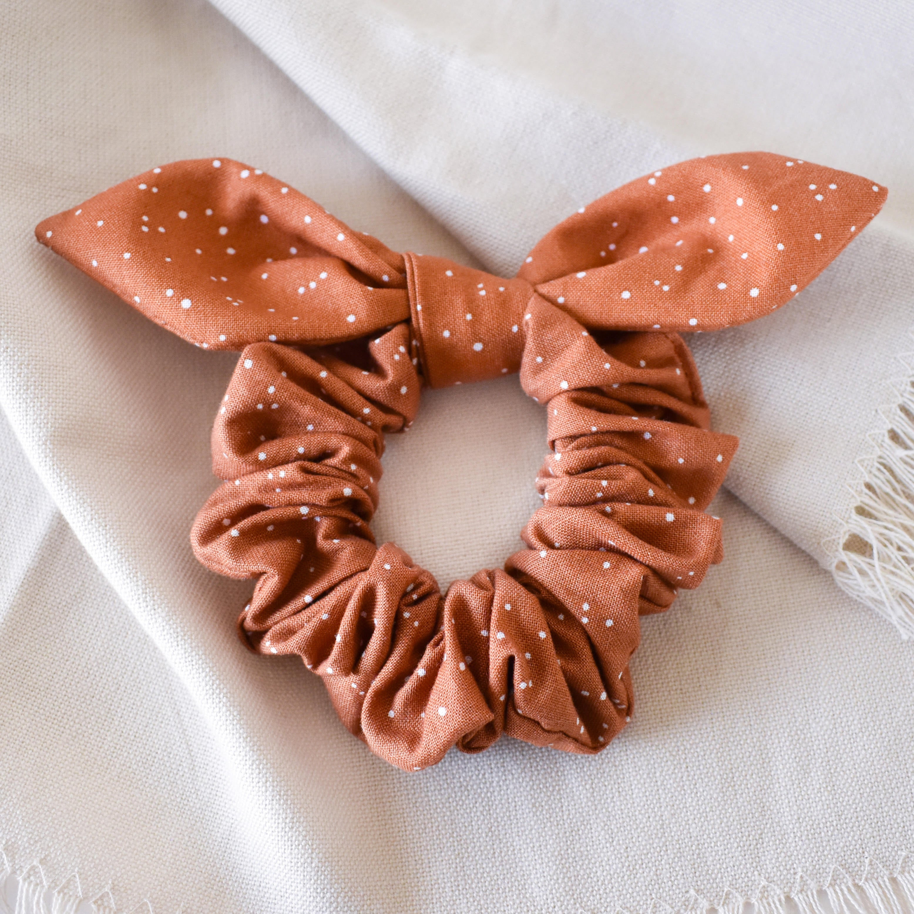 Spiced Speckles Scrunchie