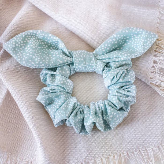 Mint Bubbly Scrunchie