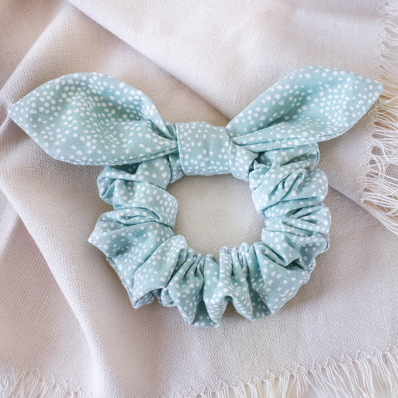 Mint Bubbly Scrunchie