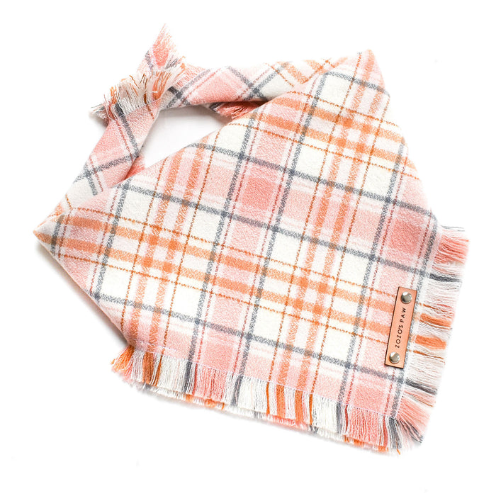 THE SHILOH - Dog Flannel Fray Bandana