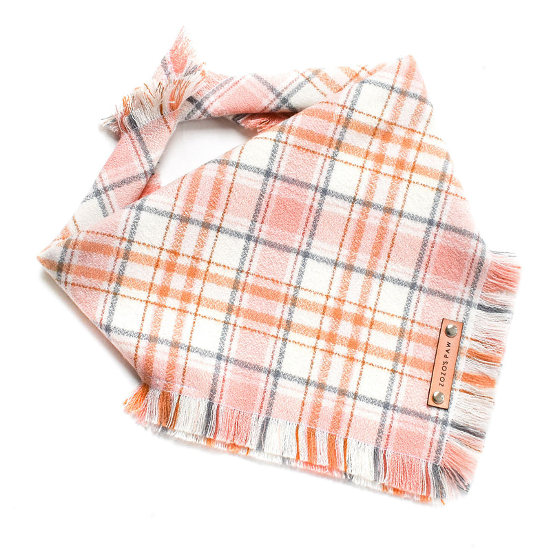 THE SHILOH - Dog Flannel Fray Bandana
