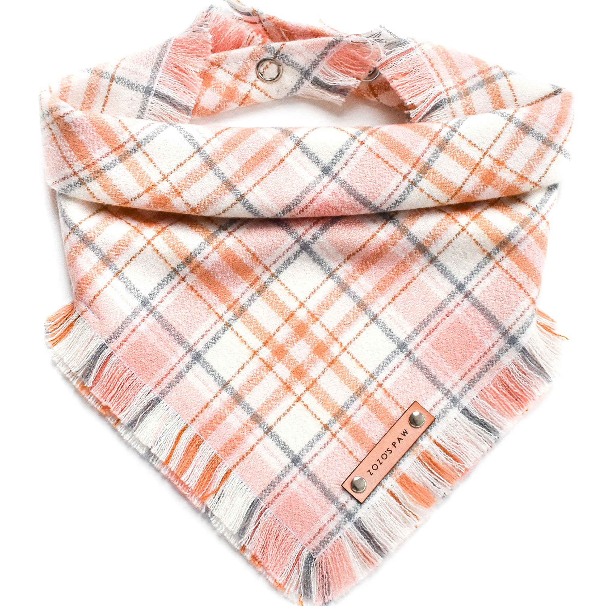 THE SHILOH - Dog Flannel Fray Bandana