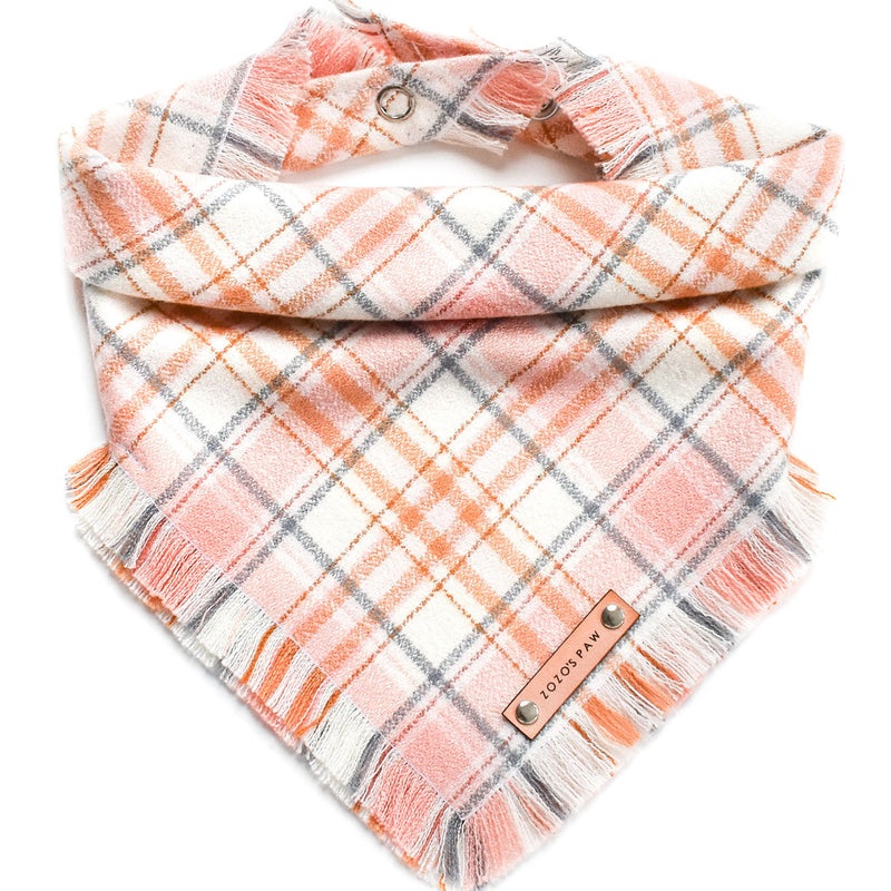 THE SHILOH - Dog Flannel Fray Bandana