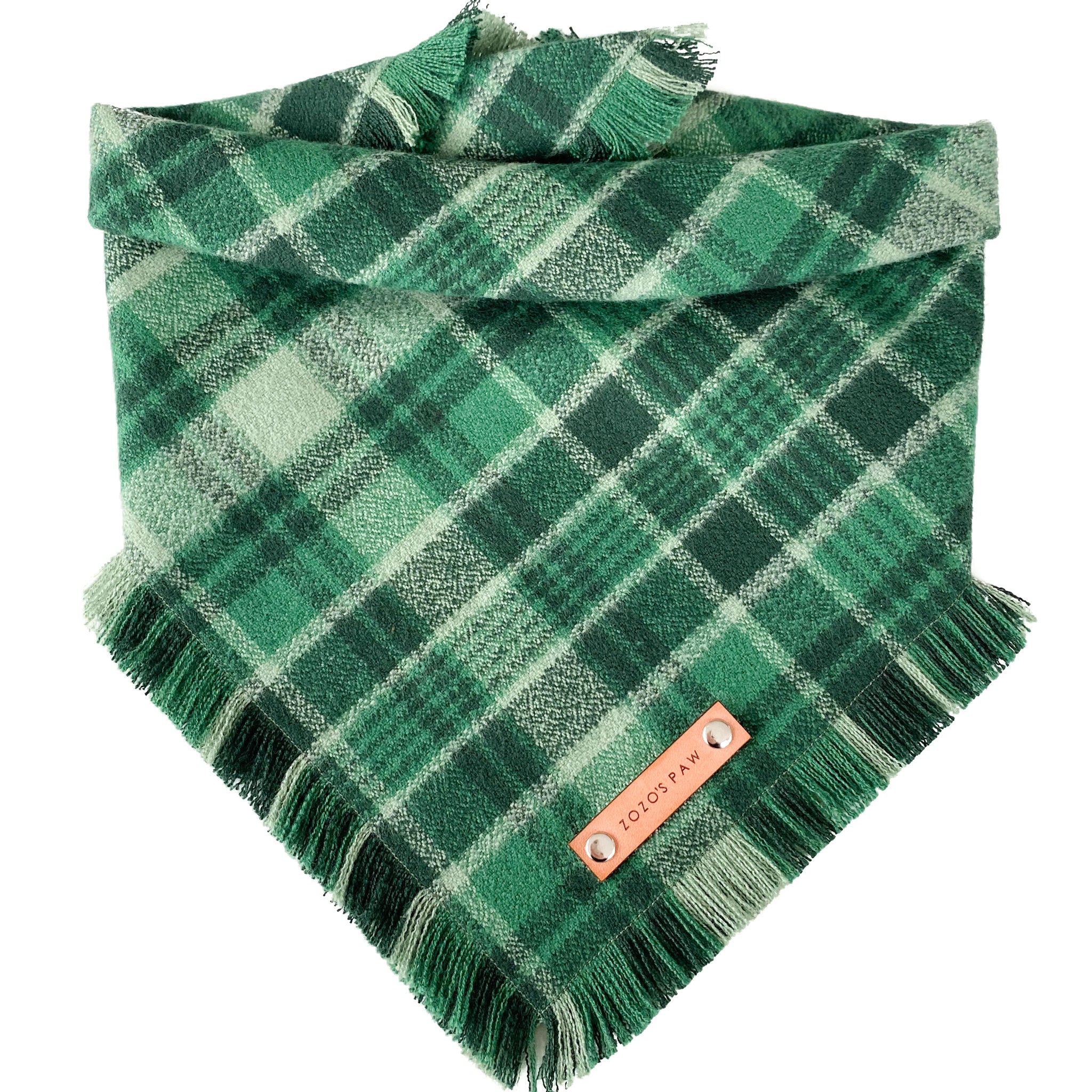 THE JUNIPER - Dog Flannel Fray Bandana