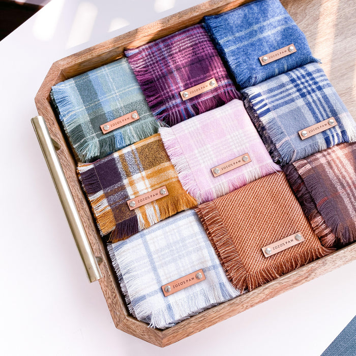 THE ALDO - Dog Flannel Fray Bandana