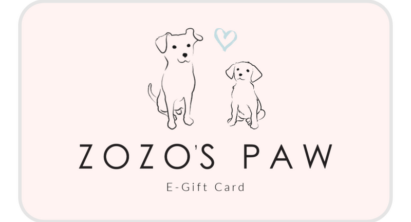 ZoZo's Paw E-Gift Card