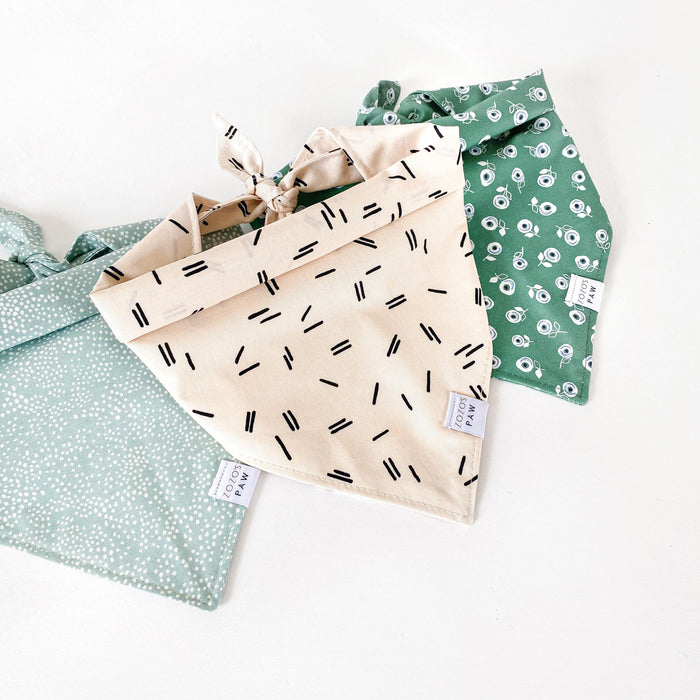 Green Gardens Dog Bandana