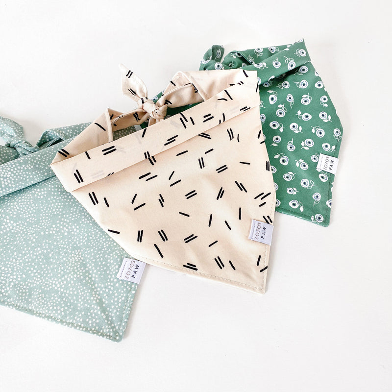Green Gardens Dog Bandana