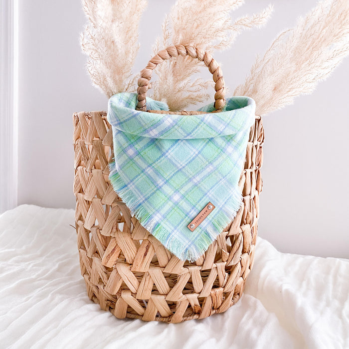 THE LANDRY -  Dog Flannel Fray Bandana