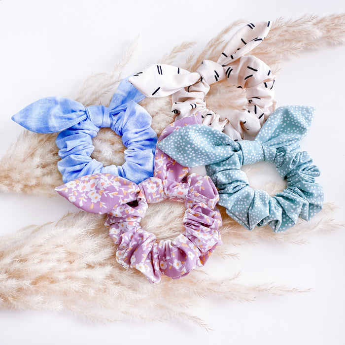 Mint Bubbly Scrunchie