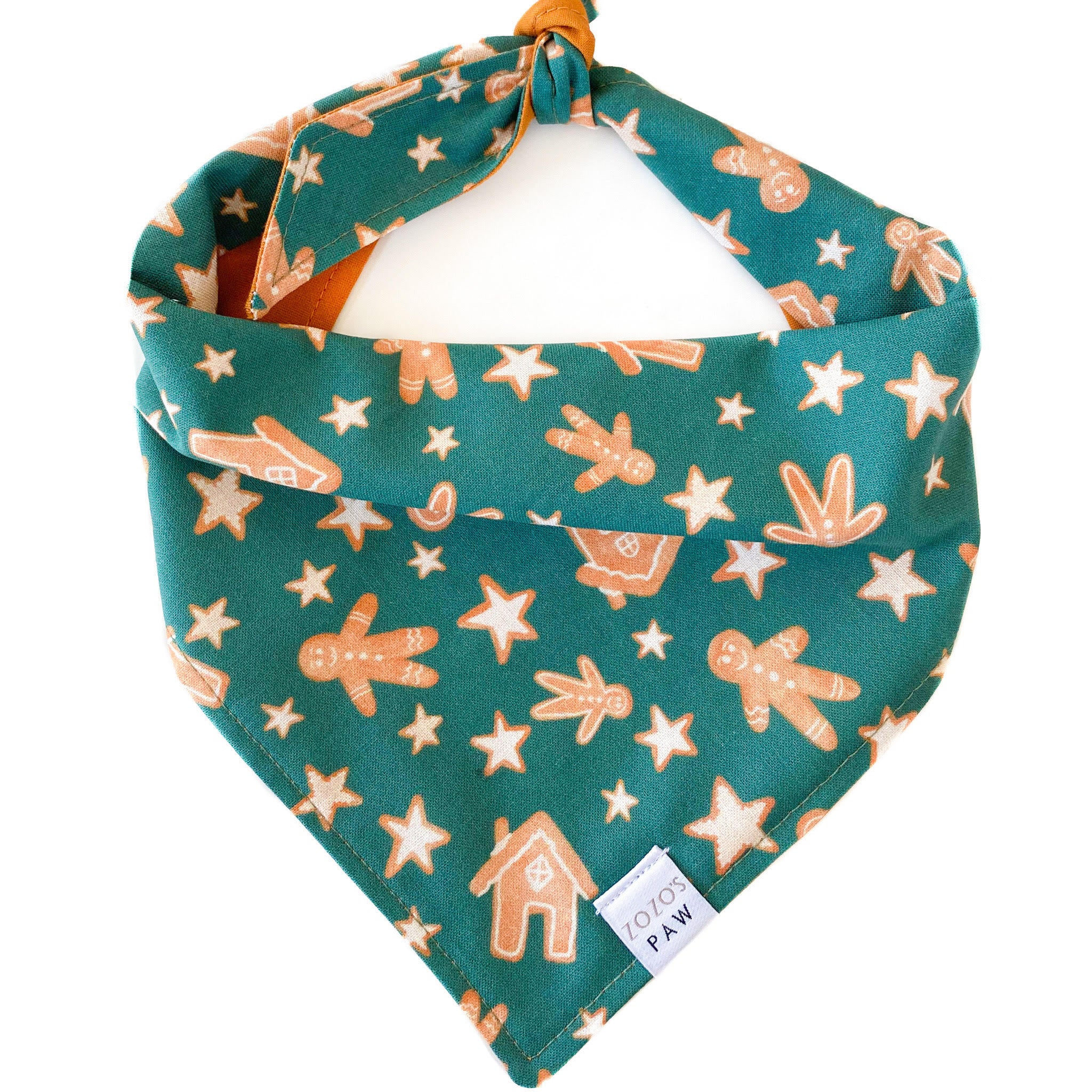 Gingerbread Gala Dog Bandana