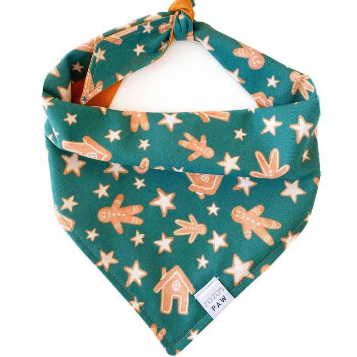 Gingerbread Gala Dog Bandana