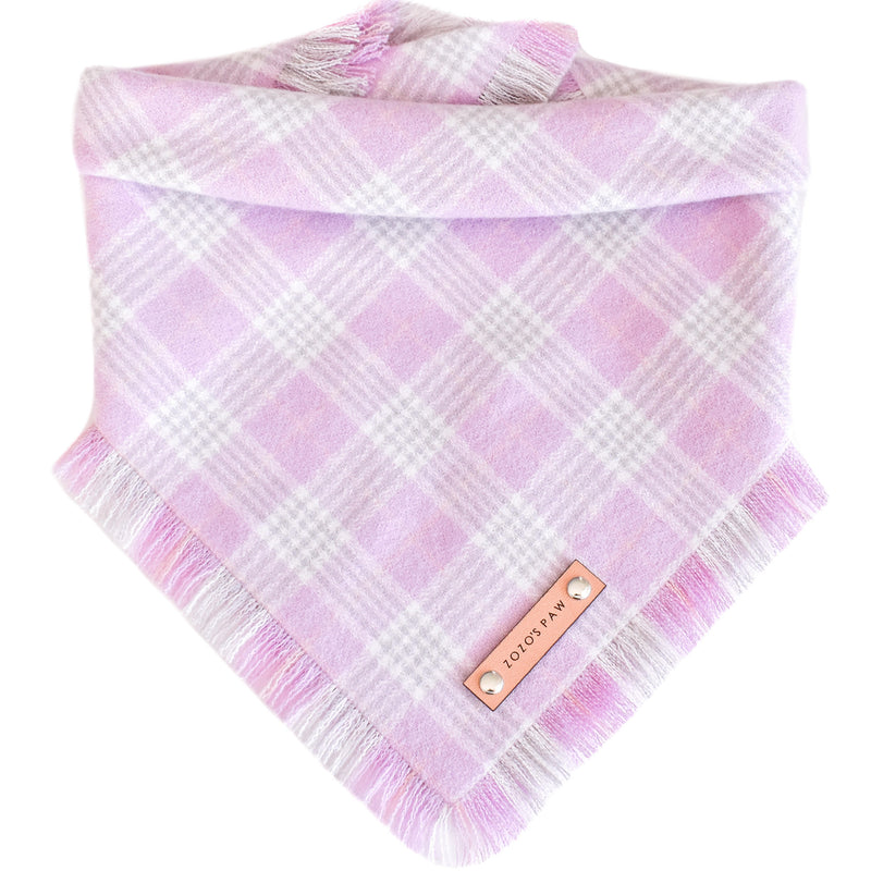 THE KATIE - Dog Flannel Fray Bandana
