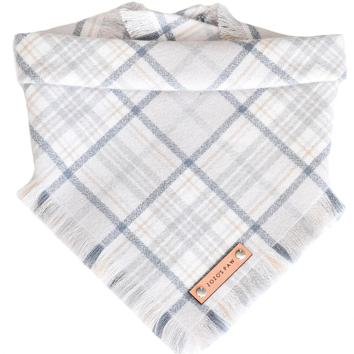 THE CASPER - Dog Flannel Fray Bandana