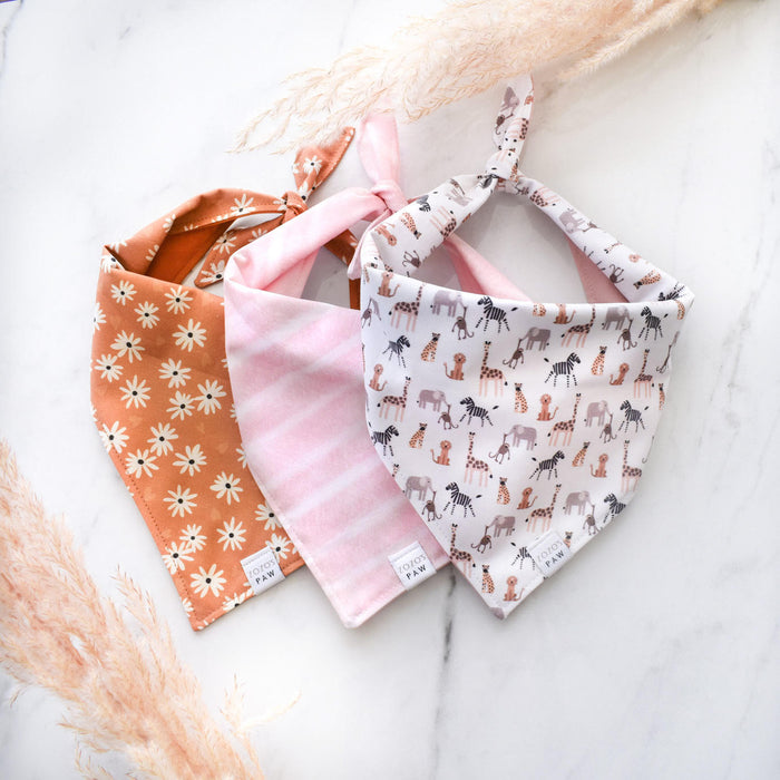 Pink Flight Dog Bandana