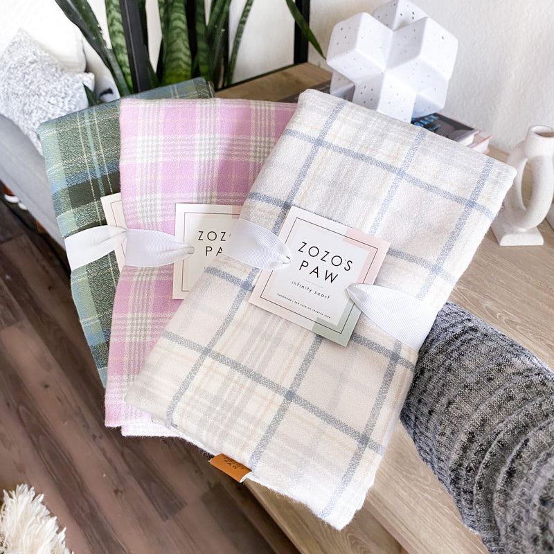 THE BODIE - Flannel Infinity Scarf