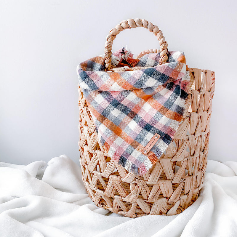 THE AUTUMN - Dog Flannel Fray Bandana
