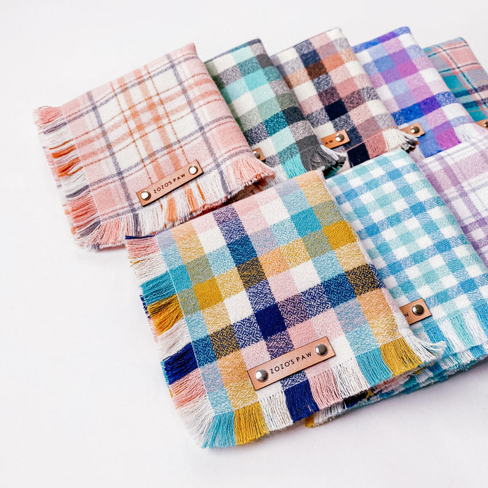 THE HARMONY - Dog Flannel Fray Bandana