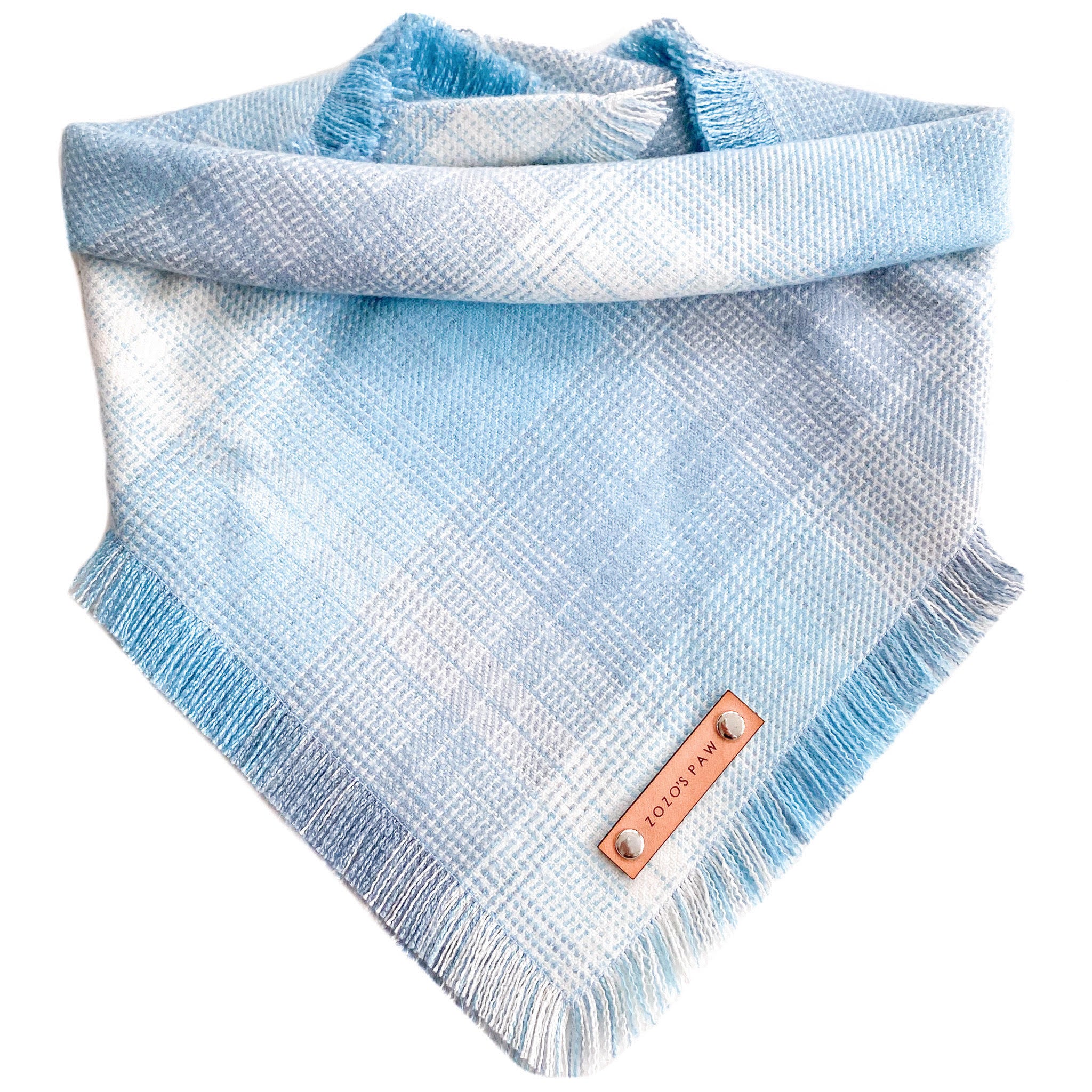 THE COVE - Dog Flannel Fray Bandana