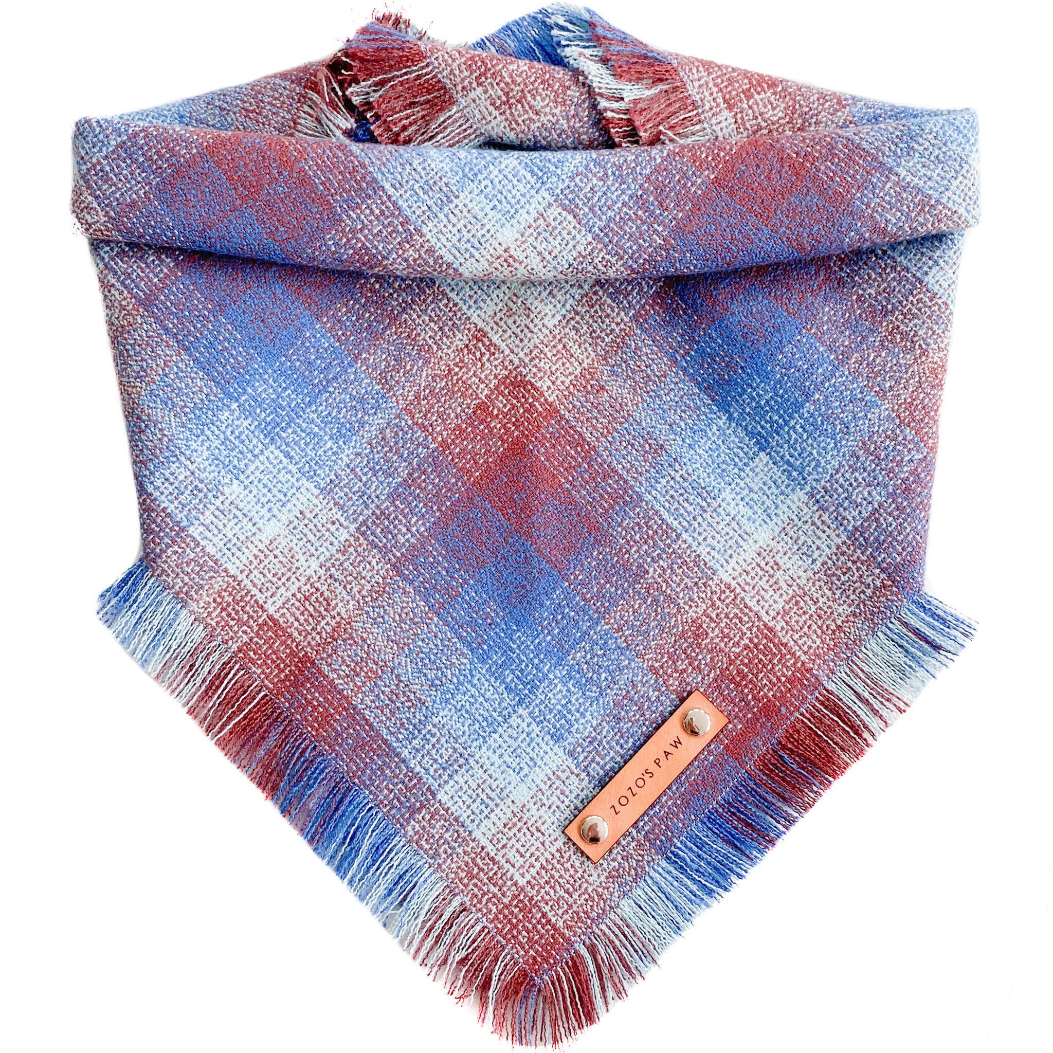 THE ZION - Dog Flannel Fray Bandana