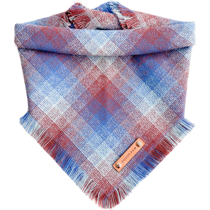 THE ZION - Dog Flannel Fray Bandana