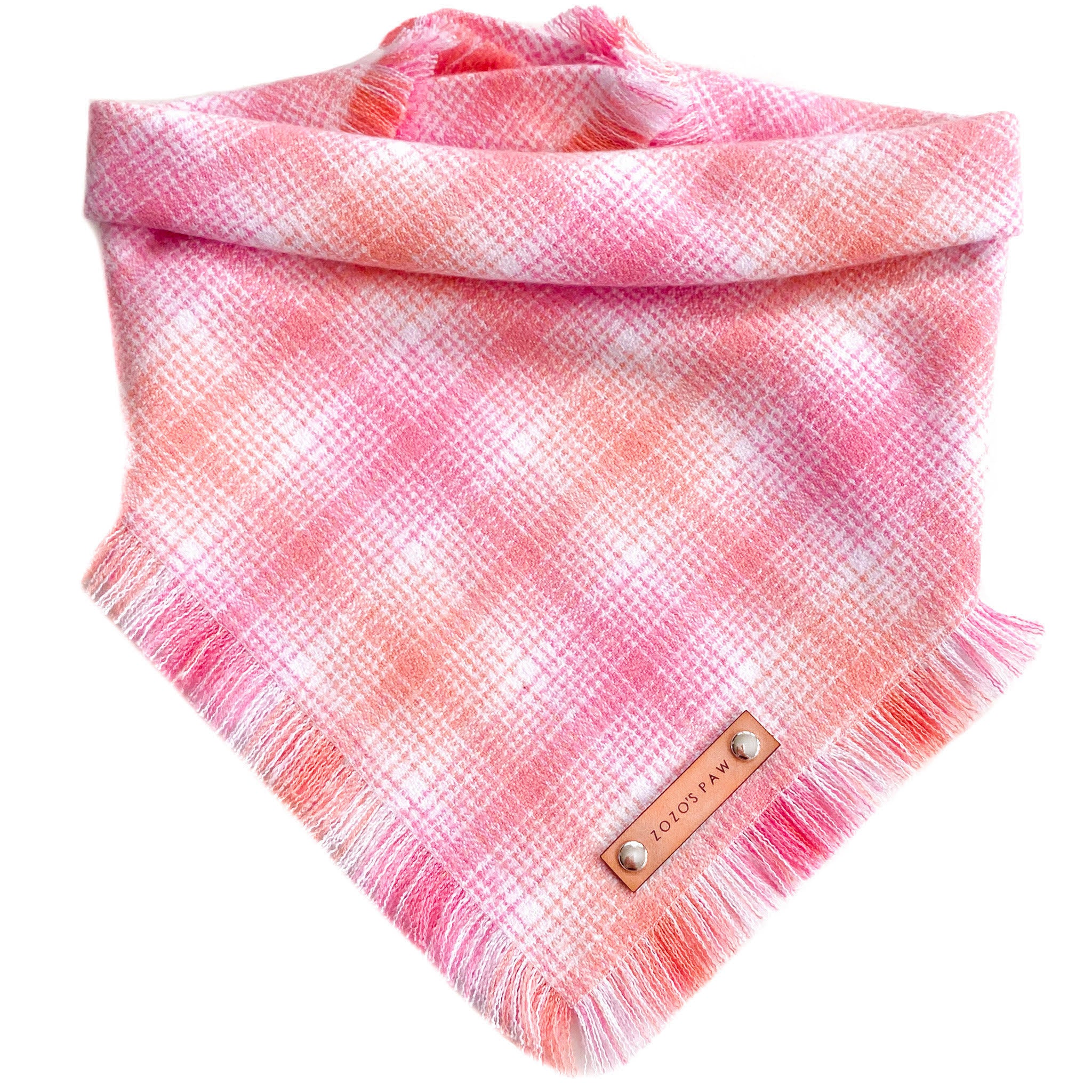 THE NATTIE - Dog Flannel Fray Bandana