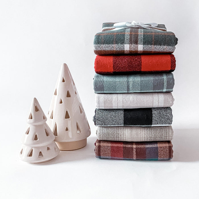 THE SHILOH - Flannel Infinity Scarf