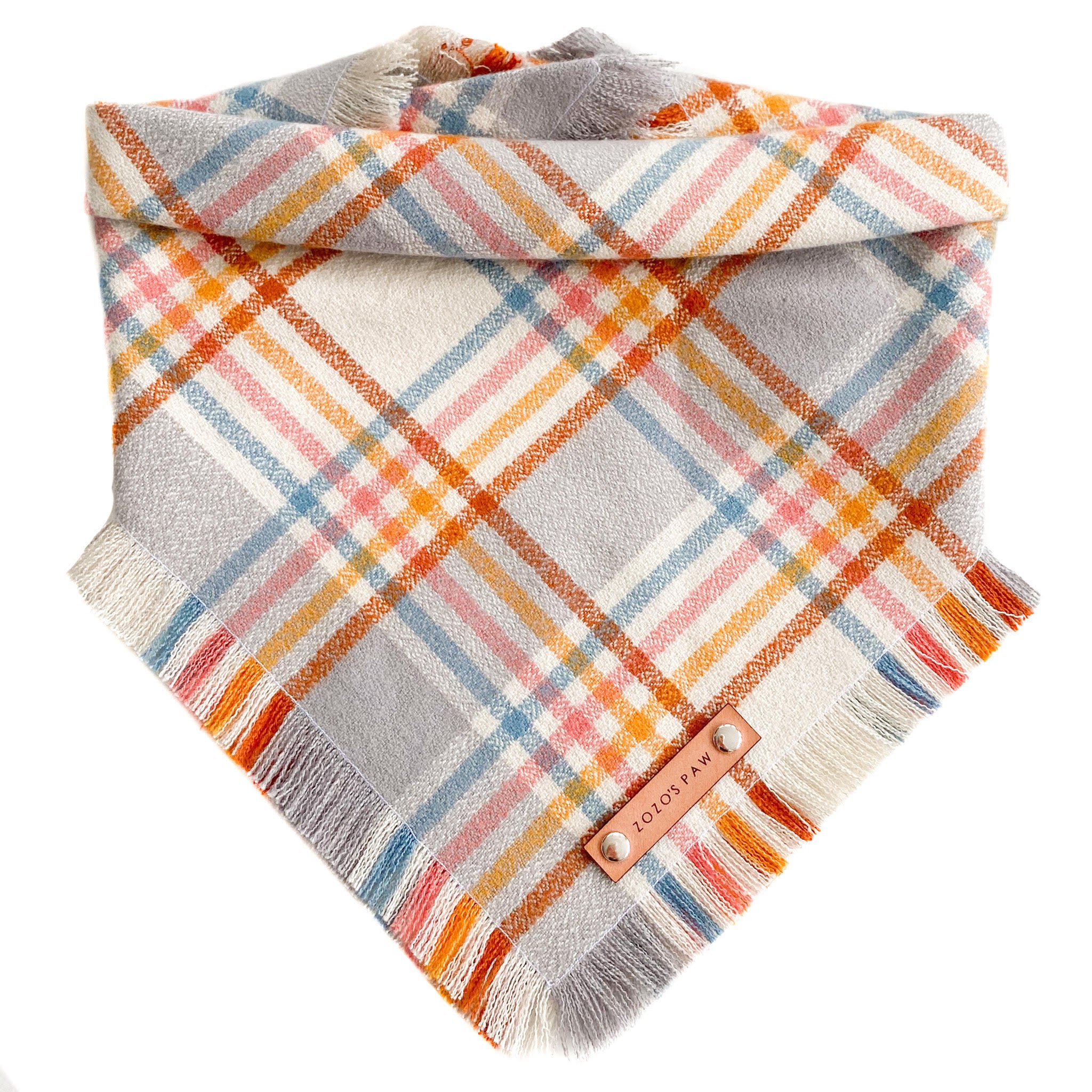 THE CAIRO - Dog Flannel Fray Bandana