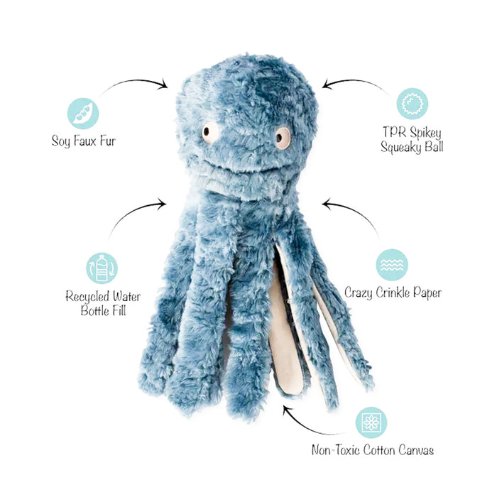 Earth Friendly Octopus Dog Toy