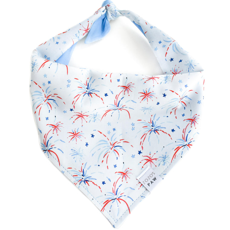 Firework Frenzy Dog Bandana