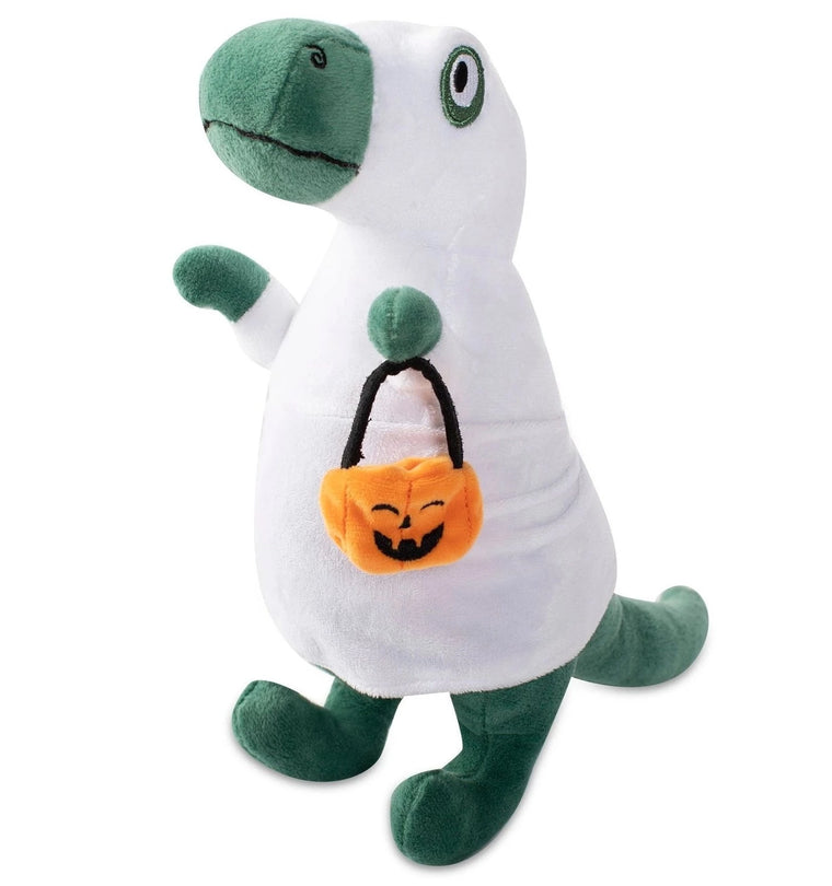 Halloween Ghost Dinosaur Dog Toy