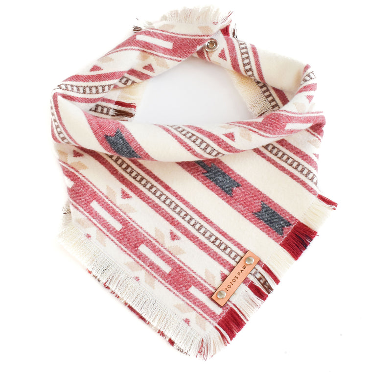 THE ARIZONA - Dog Flannel Fray Bandana