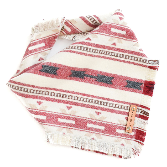 THE ARIZONA - Dog Flannel Fray Bandana