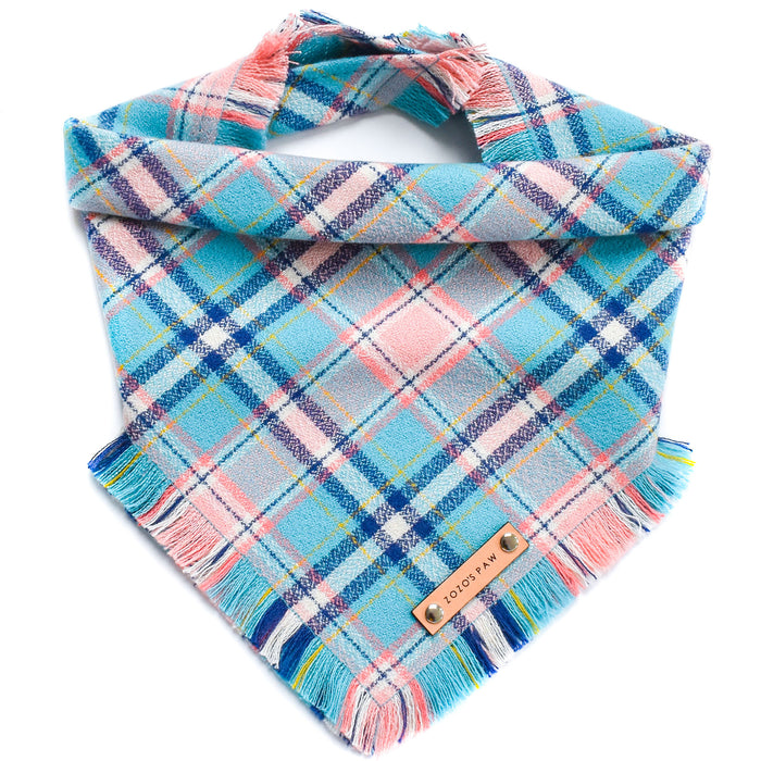 THE WILLOW - Dog Flannel Fray Bandana