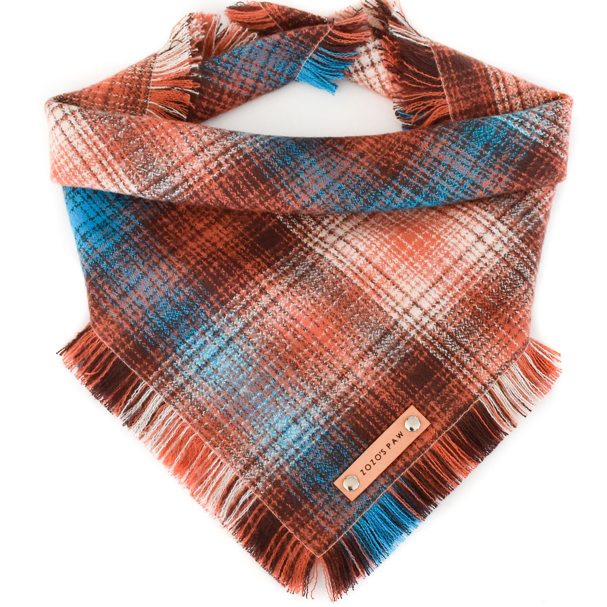 THE SIMON - Dog Flannel Fray Bandana