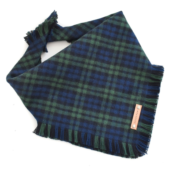 THE MILO - Dog Flannel Fray Bandana