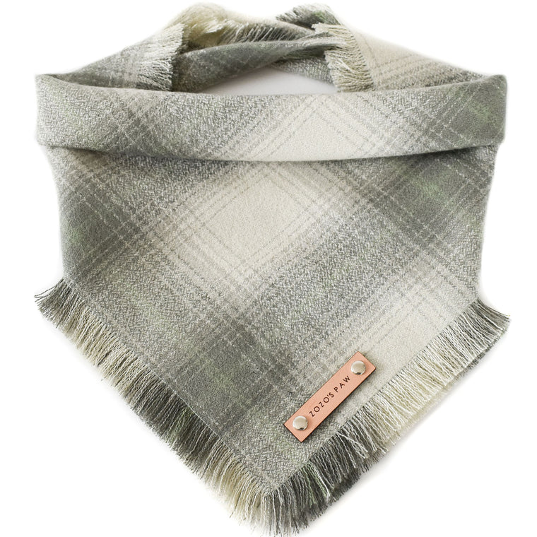 THE TERRA - Dog Flannel Fray Bandana