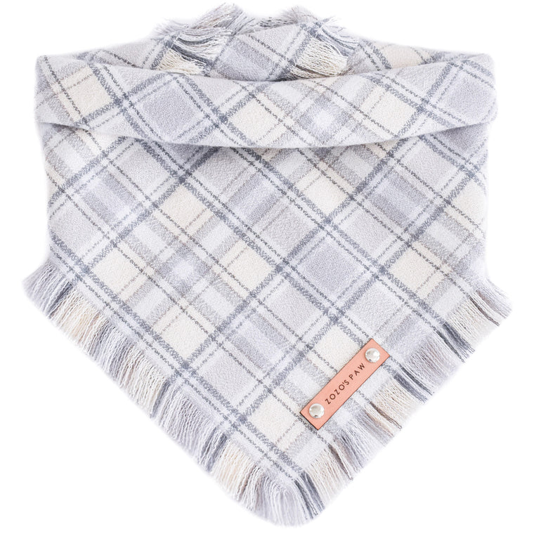 THE LUCA - Dog Flannel Fray Bandana