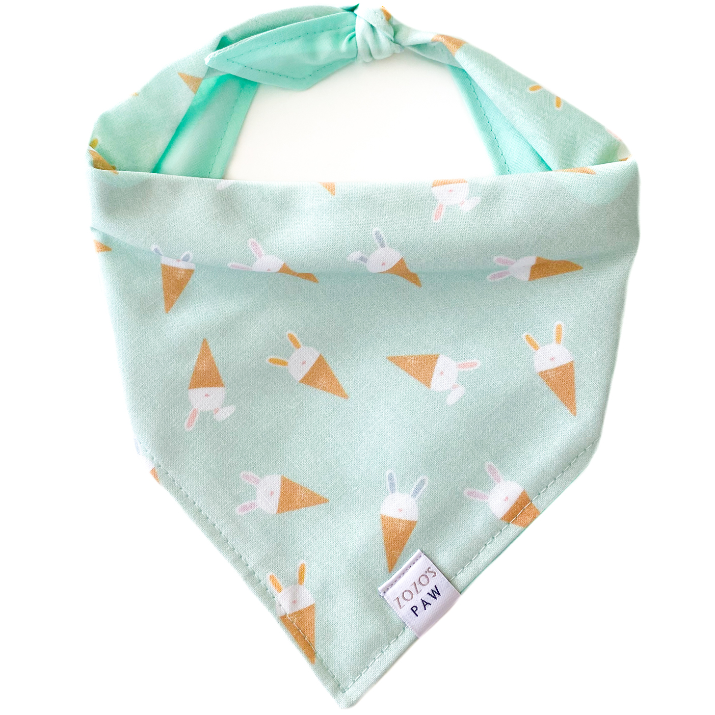 Bunny Cones Dog Bandana