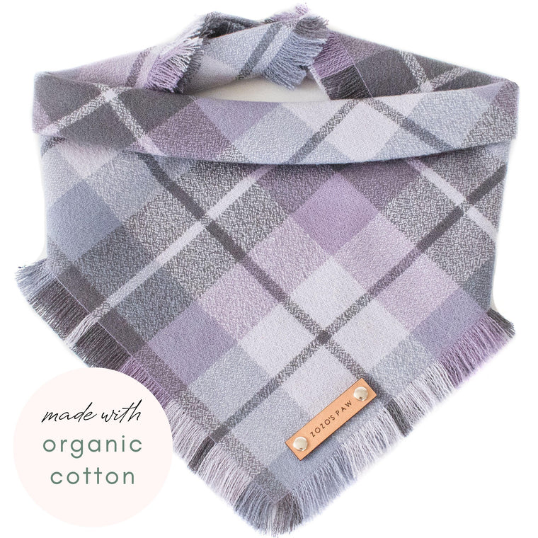 THE KAI - Dog Flannel Fray Bandana