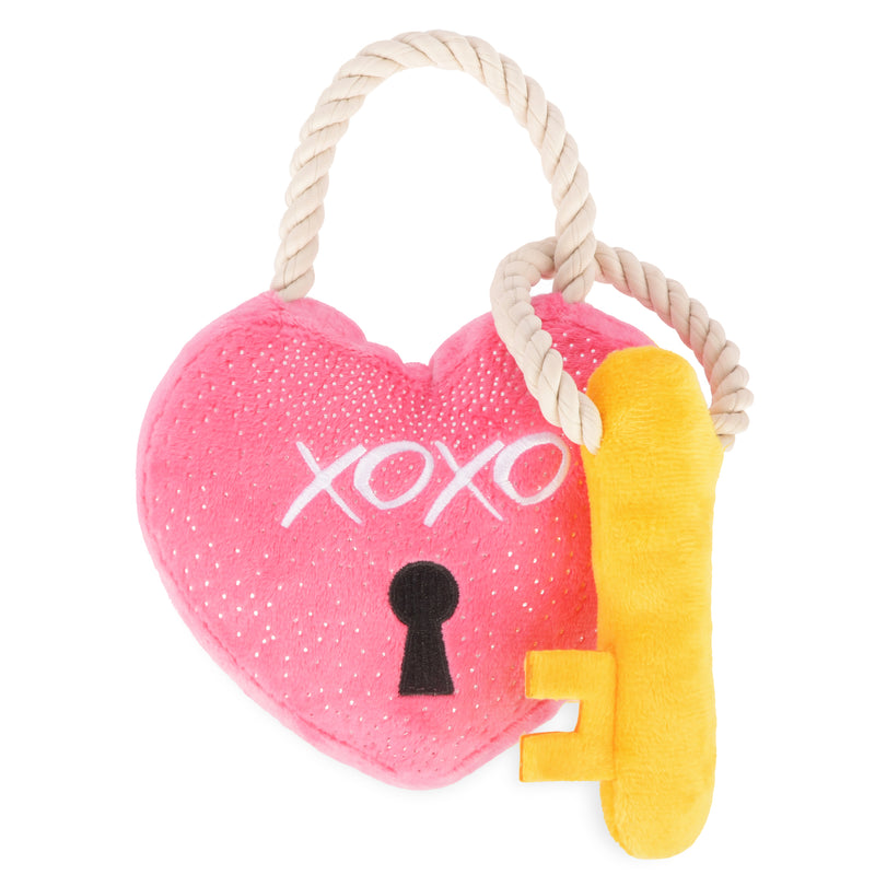 Love You a Lock Dog Toy