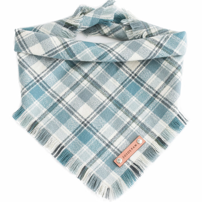 THE VENICE - Dog Flannel Fray Bandana