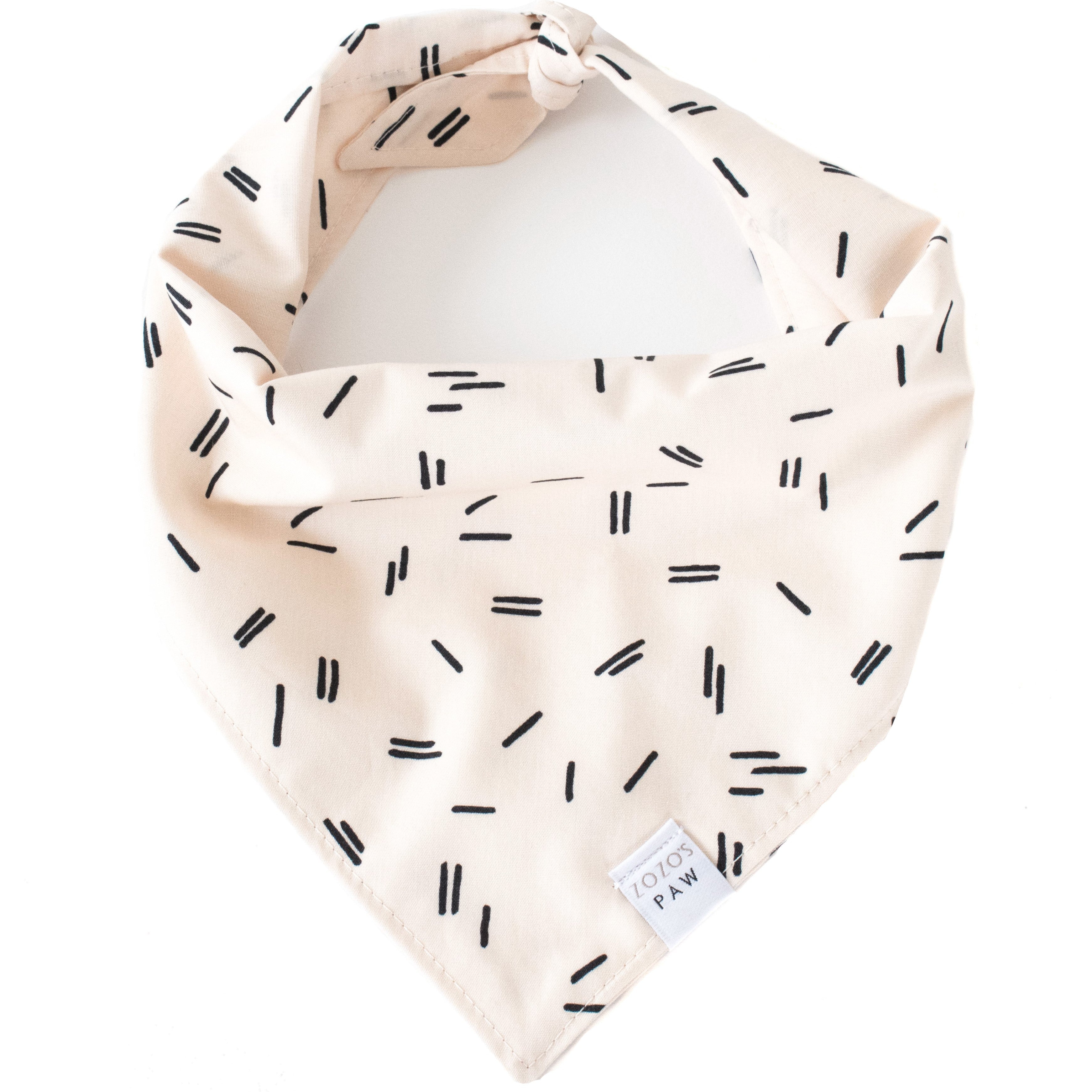 Modern Dashes Dog Bandana